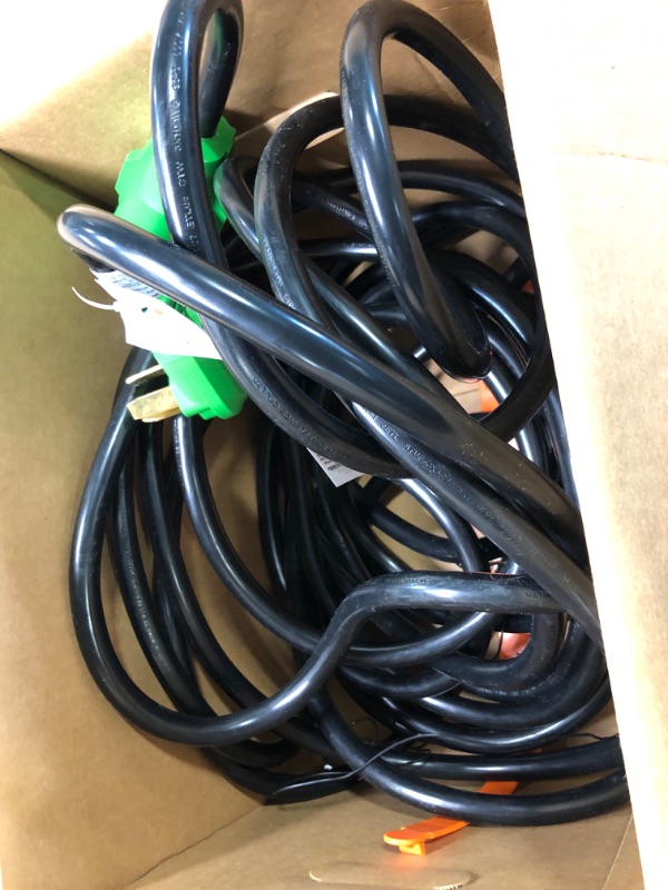 Photo 3 of Gerguirry 3 Prong 50 Feet Dryer Extension Cord, 30 Amp NEMA 10-30P to 10-30R Heavy Duty Cord, Use for Dryer Power Extension and Level 2 EV Charging, 125V/250V 10-AWG Gauge, UL Listed 50FT 10-30P to 10-30R