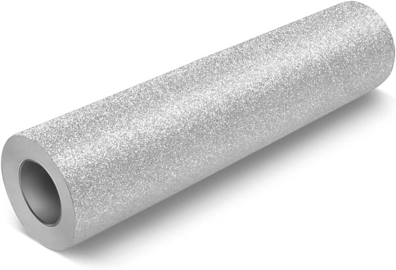 Photo 1 of 
VViViD Glitter Silver DECO65 Permanent Adhesive Craft Vinyl Roll (6ft x 1ft)
Size:6ft x 1ft