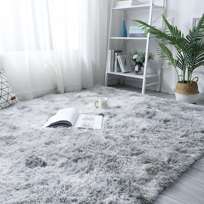 Photo 1 of 
OdentBlca Fluffy Area Rug, 3x5,Soft Fuzzy Shaggy Carpet for Girls Bedroom, Kids/ Living Room with Non-Slip Bottom,Light Grey