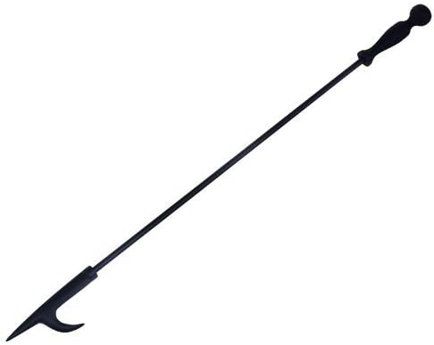 Photo 2 of 
Rocky Mountain Goods Long Fireplace Poker - Rust Resistant Black Finish - Heavy Duty Wrought Iron Steel - Decorative Look and Finish - Multi use tip -