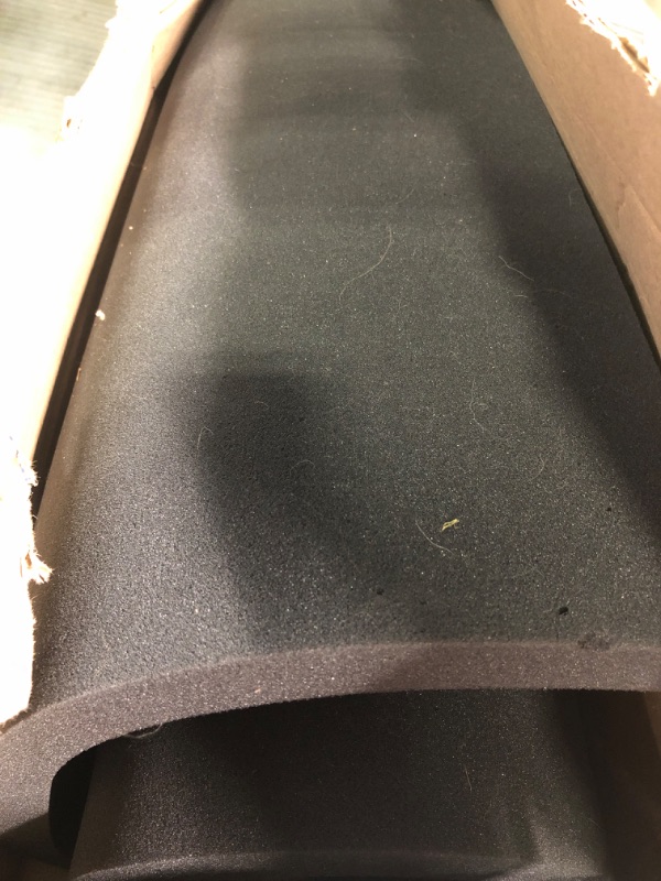 Photo 1 of AKTRADING CO. 2" H X 24" W X 72" L CertiPUR-US Certified Rubber Foam Sheet Cushion (Seat Replacement, Upholstery Sheet, Foam Padding, Acoustic Foam Sheet) 2Inch H X 24Inch W X 72Inch L