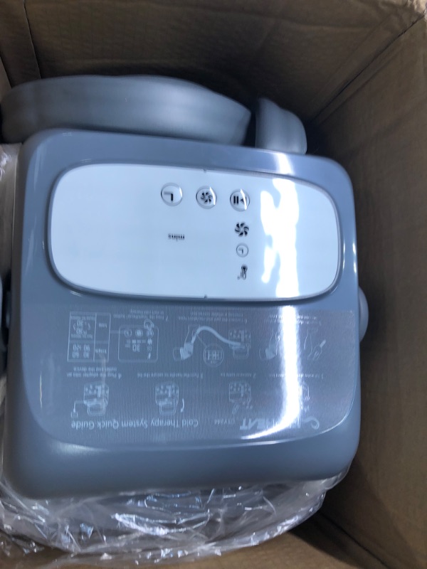 Photo 2 of Iced Heat Hot Cold Therapy Circulating Machine with Universal Pad- Pain Relief for Shoulder, Knee, Ankle, and Back, Cryotherapy for Post Surgery, Post Workout, Swelling & Inflammation by Brace Direct