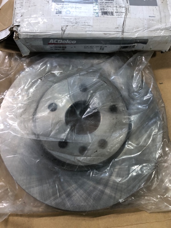 Photo 2 of ACDelco Silver 18A2719A Front Disc Brake Rotor