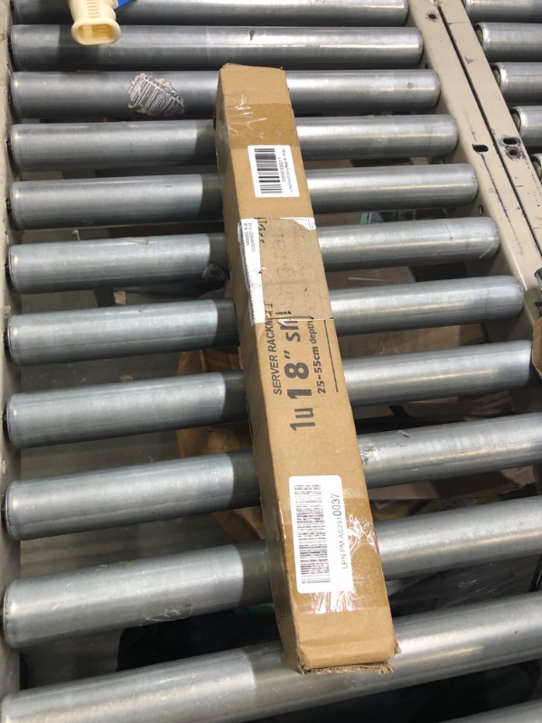 Photo 1 of Rackmount Sliding Rails - Kit for 1U-4U Chassis (Adjustable 18" to 25" Depth) 2 or 4 Post Mount Sliders for Server Case (Compatible with Any Standard Rack, Cabinet, Computer Enclosure) Tupavco TP1811