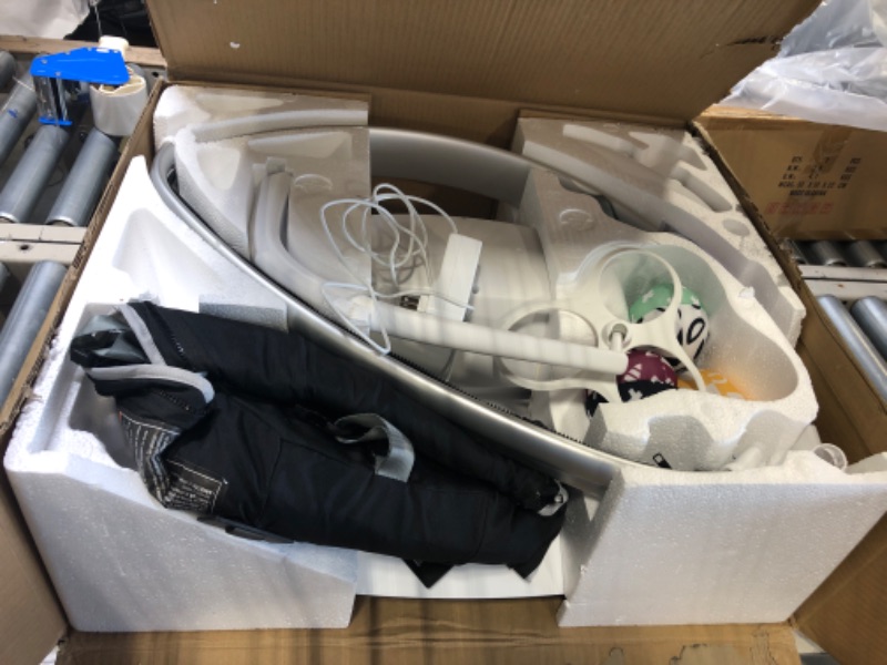 Photo 1 of 4moms MamaRoo Multi-Motion Baby Swing, Bluetooth Baby Swing with 5 Unique Motions, Grey