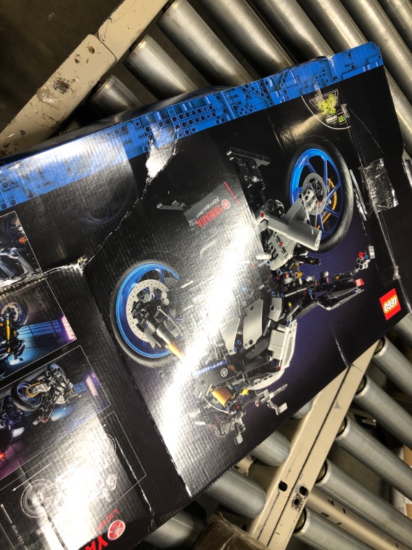 Photo 1 of LEGO Technic Yamaha MT-10 SP 42159 Advanced Building Set for Adults, This Iconic Motorcycle Model for Build and Display Makes a Great Gift for Fans of Yamaha Vehicles or Motorcycle Collectibles