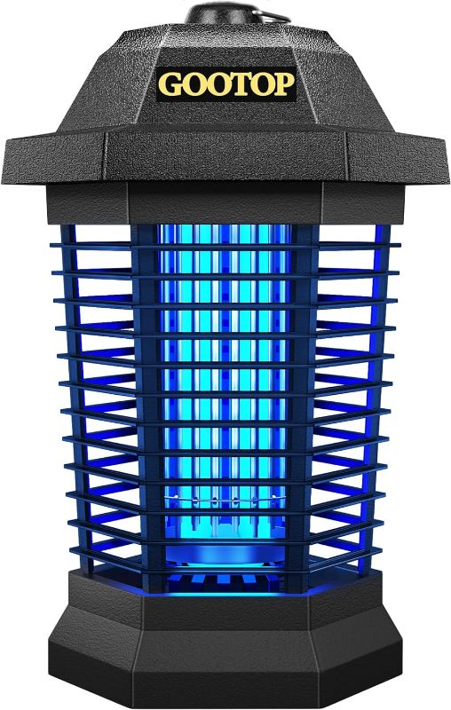 Photo 1 of  Outdoor Electric, Mosquito Zapper, Fly Traps, Fly Zapper, Mosquito Killer, 3 Prong Plug, 90-130V, ABS Plastic Outer (Black)