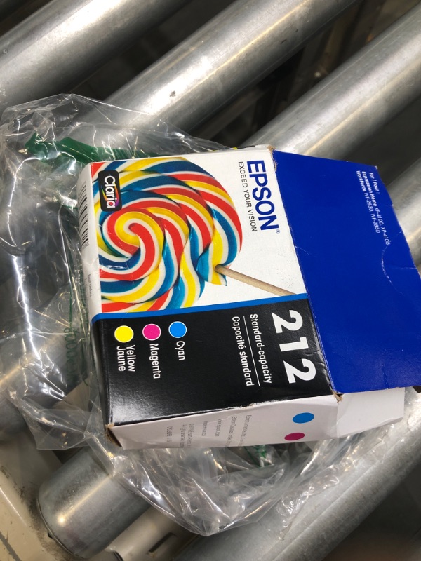 Photo 2 of EPSON T212 Claria -Ink Standard Capacity Color Combo Pack (T212520-S) for Select Epson Expression and Workforce Printers Ink Cartridge
