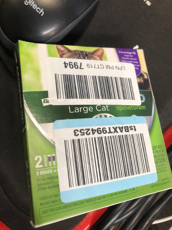 Photo 1 of Advantage XD Large Cat Flea Prevention & Treatment For Cats over 9lbs. | 2-Topical Doses, 2-Months of Protection Per Dose 2 Doses (4-Month Coverage)