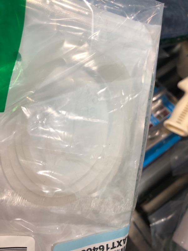Photo 2 of 4 Pcs Rubber Gasket Sealing White O Ring Blender Gasket Replacement Parts for Ninja Juicer Blender (8.3 cm/3.2 inch) 8.3cm/ 3.2inch