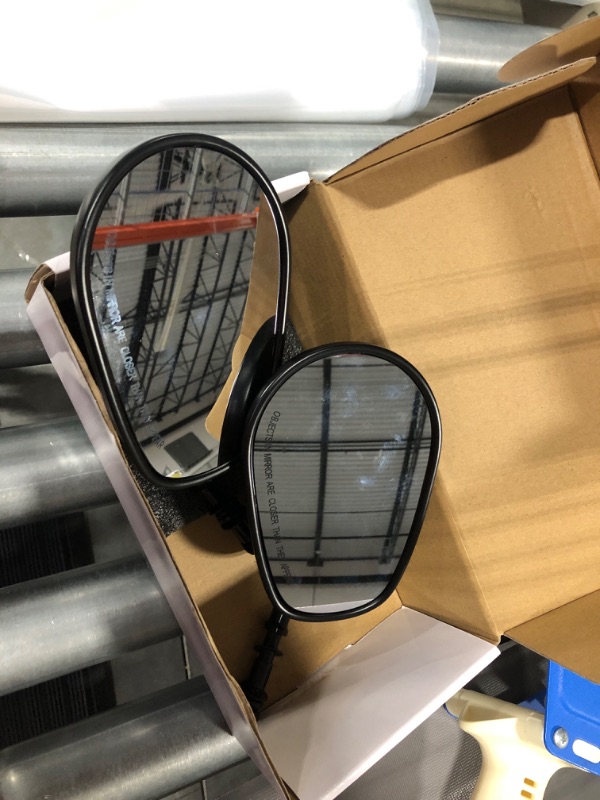 Photo 2 of Motobiker M8 Side Mirrors Compatible with Harley Sportster XL 883 1200 Road King V-Rod Street Glide Electra Glide Dyna Softail 1982-2020 2021 2022