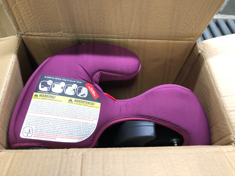 Photo 3 of Diono Solana 2 XL 2022, Dual Latch Connectors, Lightweight Backless Belt-Positioning Booster Car Seat, 8 Years 1 Booster Seat, Pink NEW! LATCH Connect Single Pink