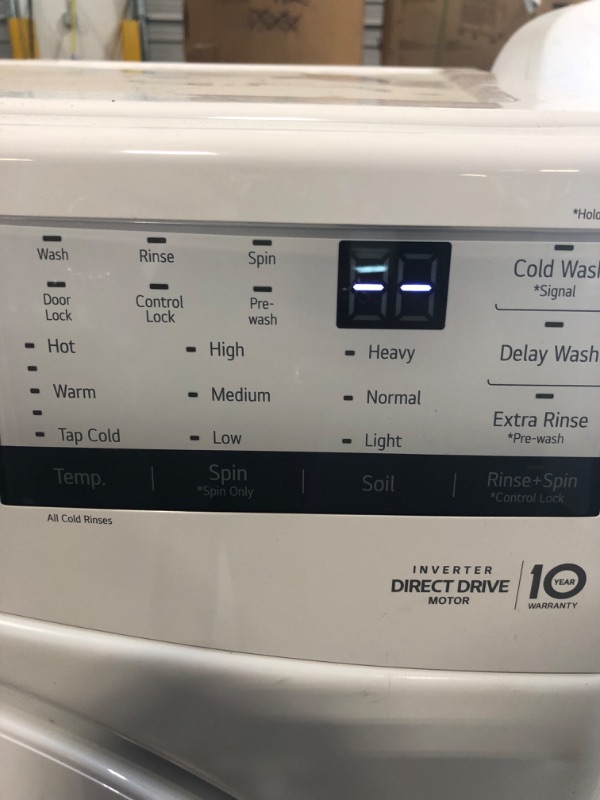 Photo 8 of 4.5 cu. ft. Ultra Large Front Load Washer