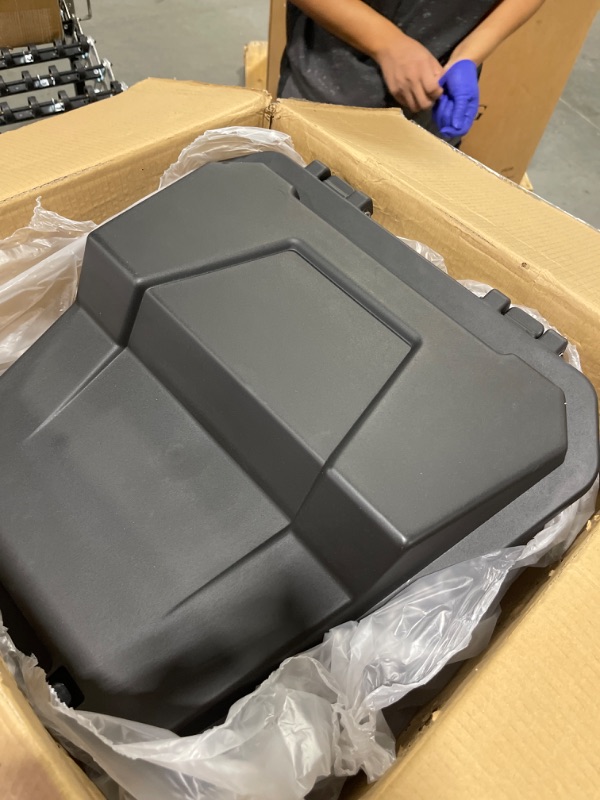 Photo 2 of KIWI MASTER Rear Cargo Box Compatible with 2014-2023 Polaris RZR XP 1000 900 S Accessories 69 QT Storage Bin Replace OEM # 2881193