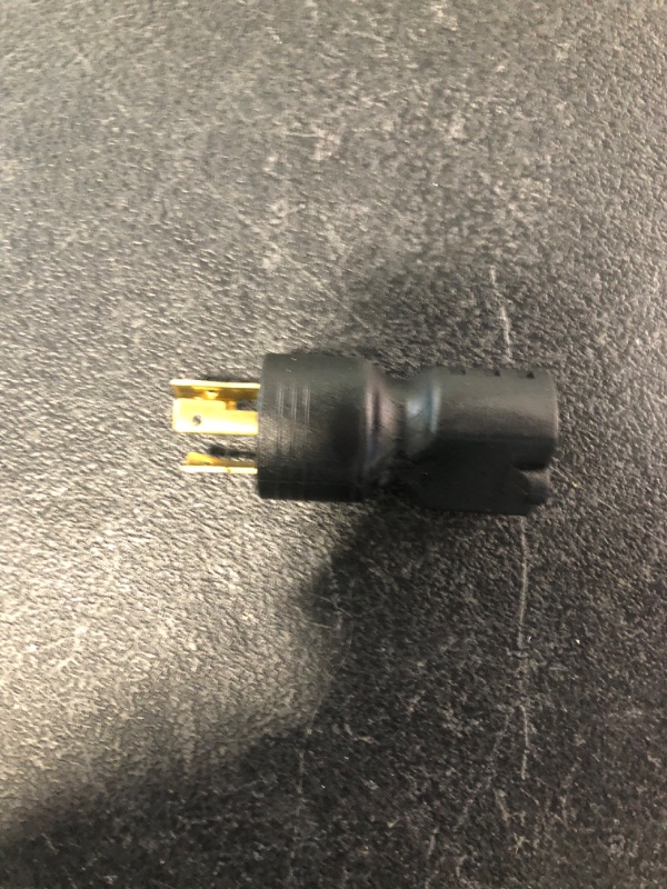 Photo 3 of Conntek 30122 Locking Adapter 20 Amp 125 Volt Locking Male Plug To 20 Amp Female Connector NEMA L5-20P to NEMA 5-20R