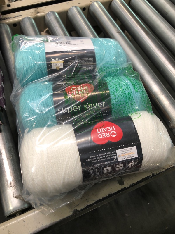 Photo 1 of 3-Red Heart Super Saver Yarn 