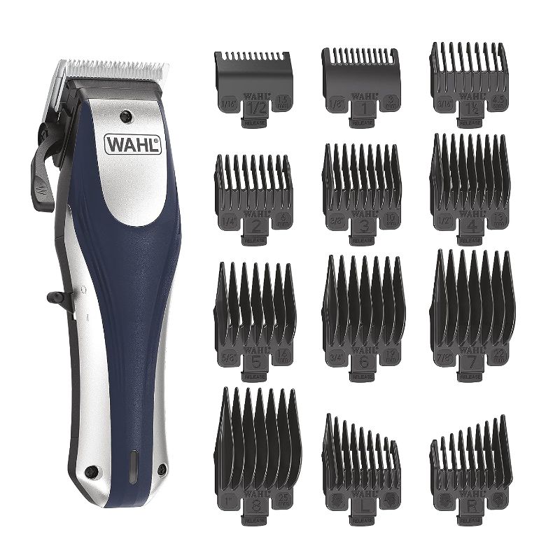 Photo 1 of Wahl Lithium Ion Pro Rechargeable Cord/Cordless Hair Clipper Kit for Men, Woman, & Children with Smart Charge Technology for Convenient at Home Haircutting - Model 79470
