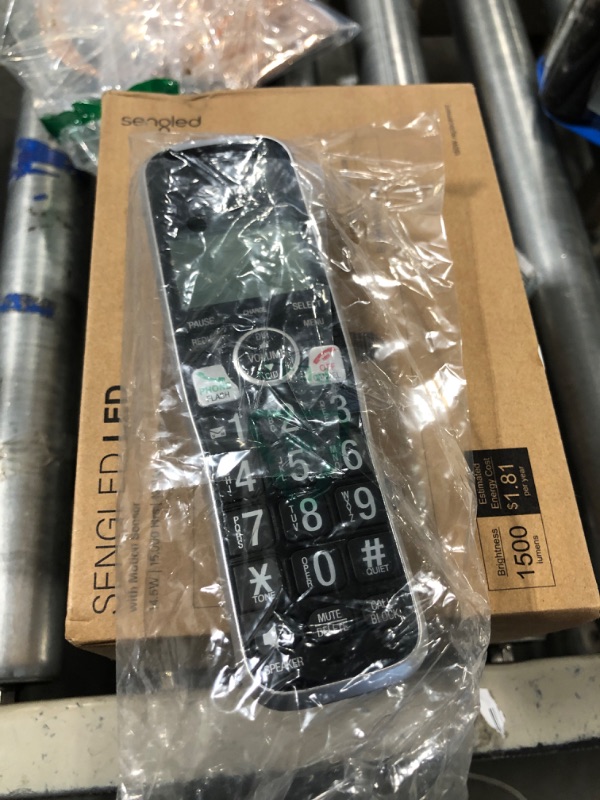 Photo 1 of AT&T BL102-2 DECT 6.0 2-Handset Cordless Phone for Home with Answering Machine, Call Blocking, Caller ID Announcer, Audio Assist, Intercom, and Unsurpassed Range, Silver/Black
