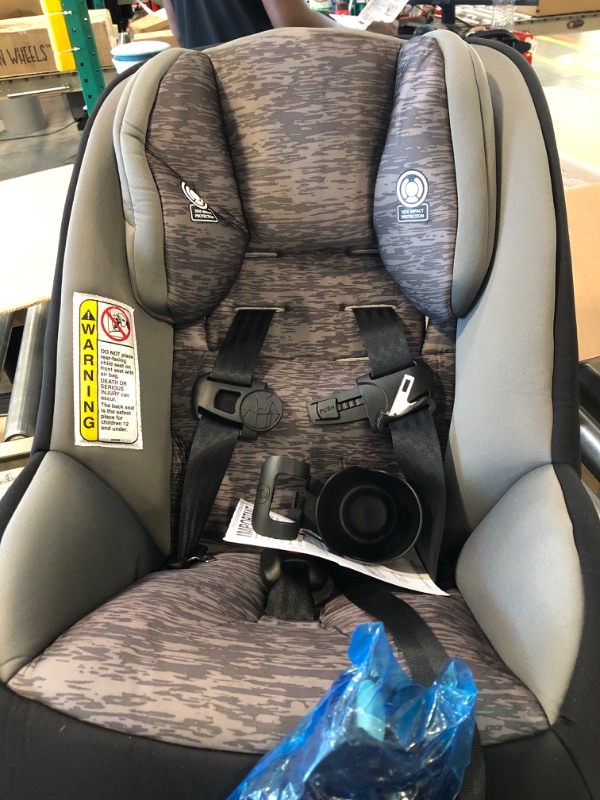 Photo 1 of Cosco Mighty Fit 65 DX Convertible Car Seat (Heather Onyx Gray)