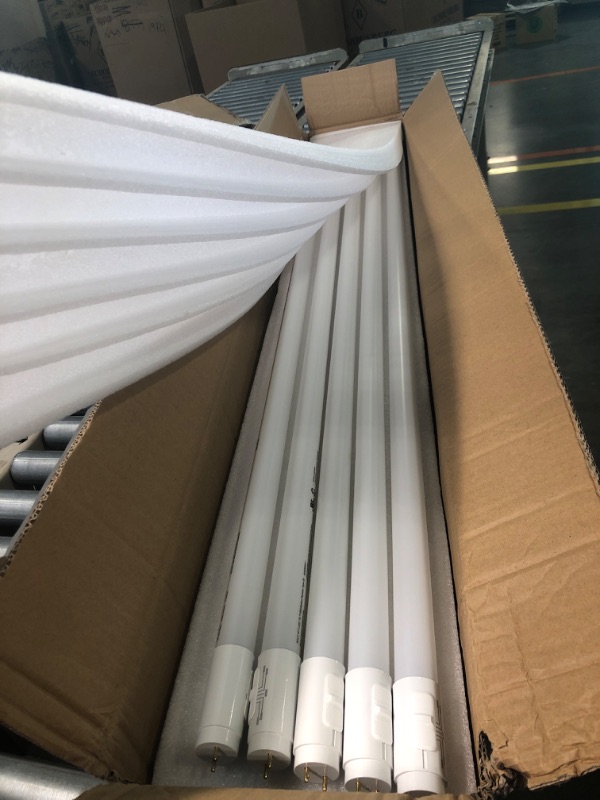 Photo 3 of 20 Pack 5CCT 4FT LED T8 Ballast Bypass Type B Light Tube, 18W, 3000K/3500K/4000K/5000K /6500K Selectable, Single or Double End Powered, 2300lm, Frosted Cover, T8 T10 T12 Tube Light, 120-277V, UL, FCC 3000k/35000k/4000k/5000k/6500k Selectable