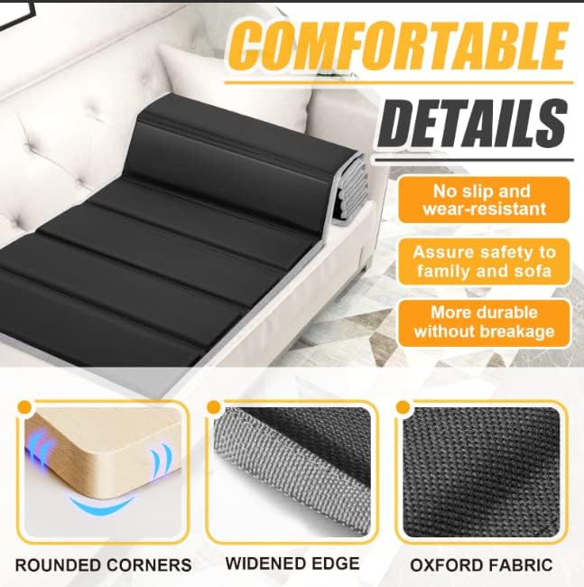 Photo 1 of [Upgraded] Heavy Duty Couch Cushion Support for Sagging Seat 20.5''x67'', Thicken Solid Wood Sofa Support Under Cushions Boards,Perfectly Fix and Protect Sagging Couch Cushion Seat, Extend Sofa Life Black-20.5''x67''