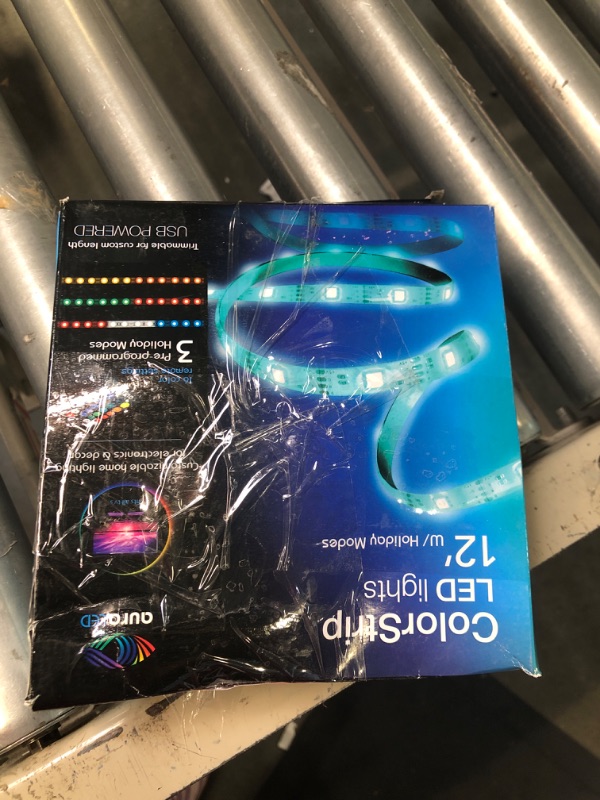 Photo 1 of Aura LED ColorStrip LED Lights w/Holiday Modes, RED, WHITE, BLUE, GREEN, 12 inches, 8288HD