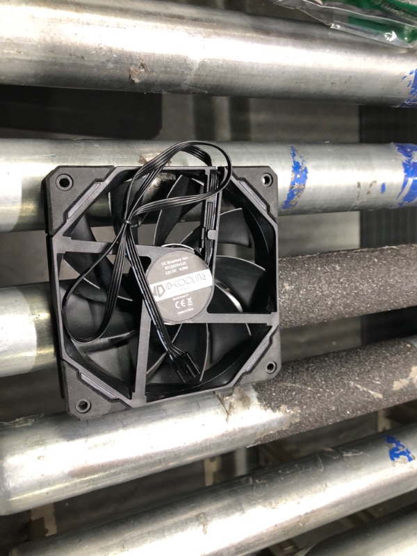 Photo 1 of ID-COOLING TF-12025 Black Case Fan 120mm PWM Fan CPU Cooling Fan for CPU Cooler/Radiator/PC