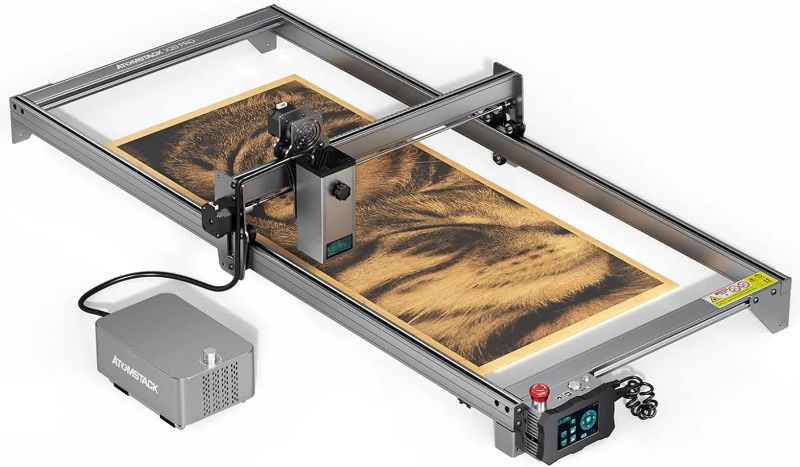 Photo 1 of ATOMSTACK X20 Pro Extension Kit - 20W Laser Engraver Area Expansion Kit for ATOMSTACK X20 Pro/S20 PRO/A20 PRO, Engraving Area is Expanded to 40 * 85cm, Longer Laser Engraving and Cutting