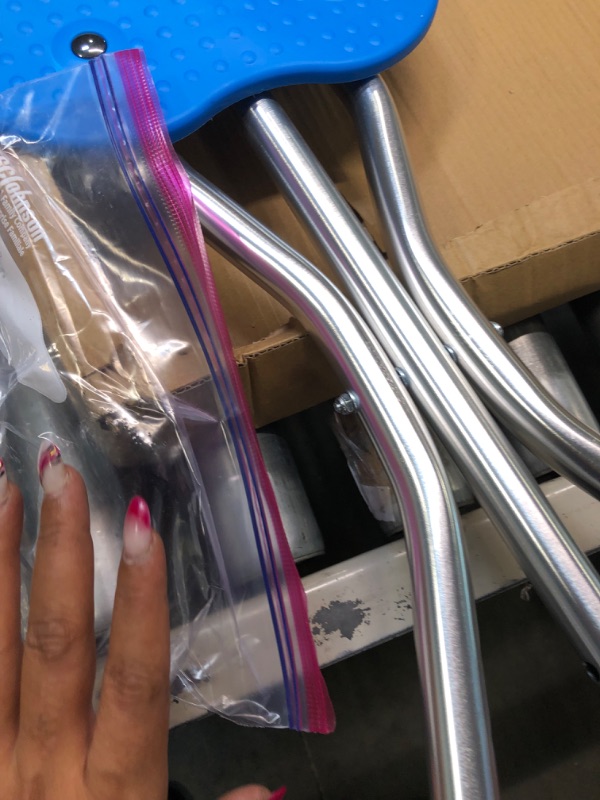 Photo 1 of Yayayo Hold 440 lbs Folding Canes with Seat Walking Stick Height Adjustment Cane Seat Capacity Frosted Handle with Magnetic Therapy Stone Massage Crutches Stool
