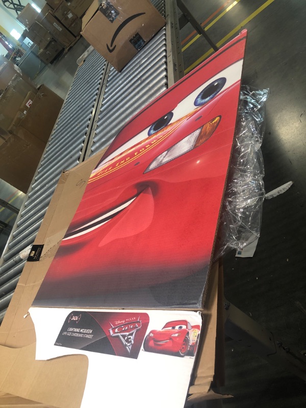 Photo 3 of Advanced Graphics Lightning McQueen Life Size Cardboard Cutout Standup - Disney Pixar's Cars 3 (2017 Film)