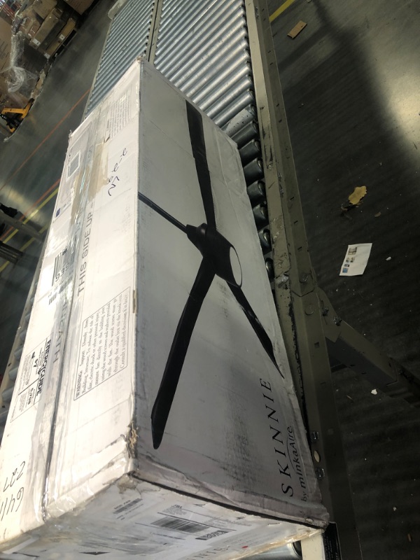 Photo 1 of MINKA-AIRE F626L-ORB Skinnie 56" Ceiling Fan with Integrated LED Light in Oil Rubbed Bronze Finish 56" Oil Rubbed Bronze