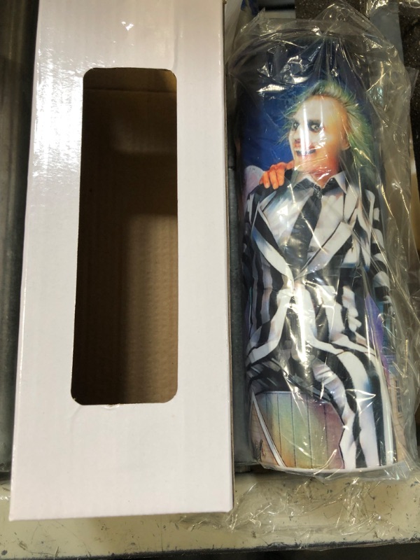 Photo 1 of 20 oz Skinny Tumbler Beetlejuice