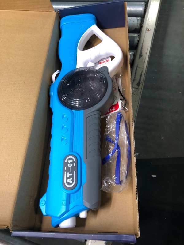 Photo 1 of Electric Water Gun, Squirt Guns with 800cc Super Large Capacity, Full Auto Water Pistol, Water Blaster Up to 32ft Range, Waterproof Water Guns for Summer Outdoor Parties Or Pool Beach Shooting Games Large-blue