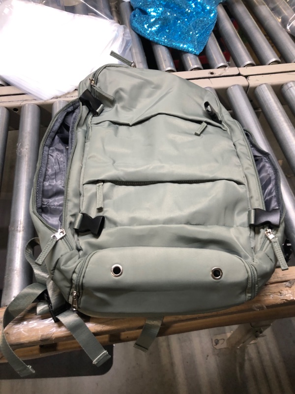 Photo 1 of Travel Backpack For Women Men Airline Approved Carry On Bags For Airplanes Gym Bag With Shoe Compartment Backpack For Traveling On Airplane Waterproof Laptop Backpack College Travel Essentials