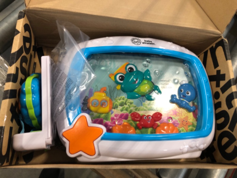 Photo 1 of Baby Einstein Sea Dreams Soother Musical Crib Toy and Sound Machine, Newborns Plus
