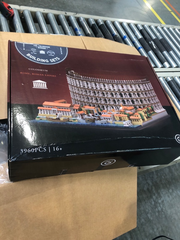 Photo 3 of Givenni Architecture The Roman Colosseum Building Set; Collectible Model for Adults; Compatible with Lego, (3989Pieces)