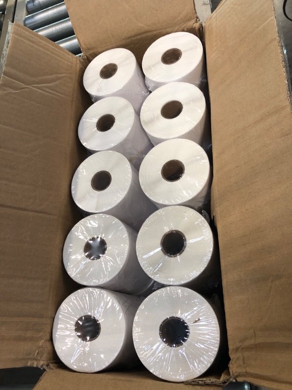 Photo 1 of NATURALABEL 5000pcs 4x6 inch Direct Thermal Shipping Labels (Compatible with Rollo and Zebra Thermal Printer)? Address Labels 250 Labels/Roll 1