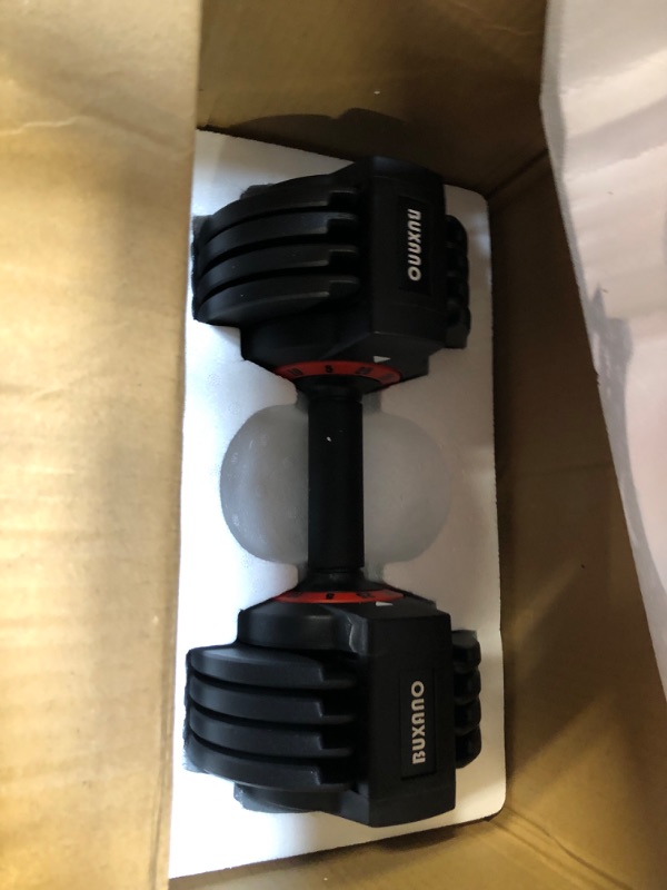 Photo 2 of Adjustable Dumbbells 25LB Single Dumbbell Weights, 5 in 1 Free Weights Dumbbell with Anti-Slip Metal Handle, Suitable for Home Gym Exercise Equipment