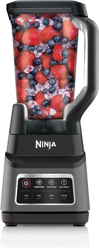 Photo 1 of Ninja BN701 Professional Plus Blender, 1400 Peak Watts, 3 Functions for Smoothies, Frozen Drinks & Ice Cream with Auto IQ, 72-oz.* Total Crushing Pitcher & Lid, Dark Grey