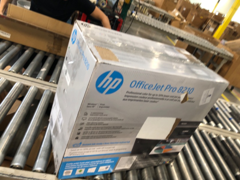 Photo 4 of HP OfficeJet Pro 8210 Wireless Color Printer (D9L64A)
