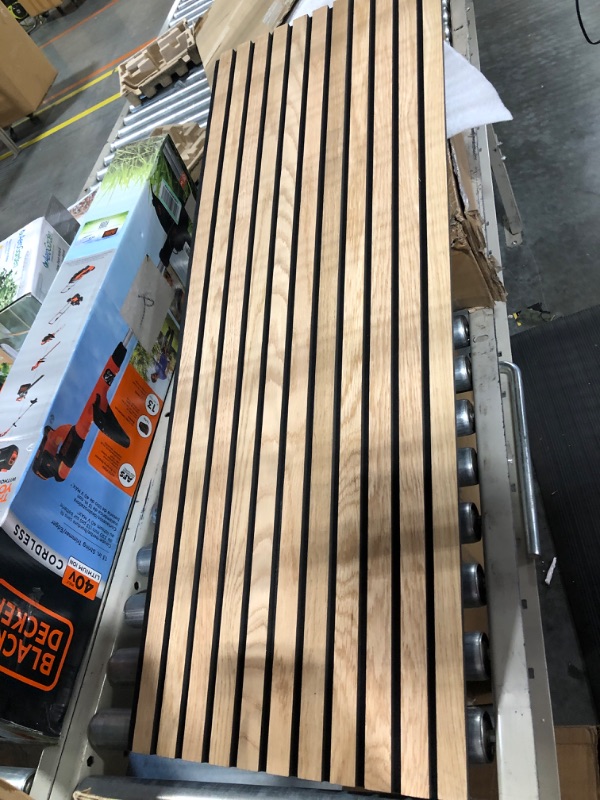 Photo 1 of 43X16 INCH WOODEN OUTDOOR FLOOR MAT