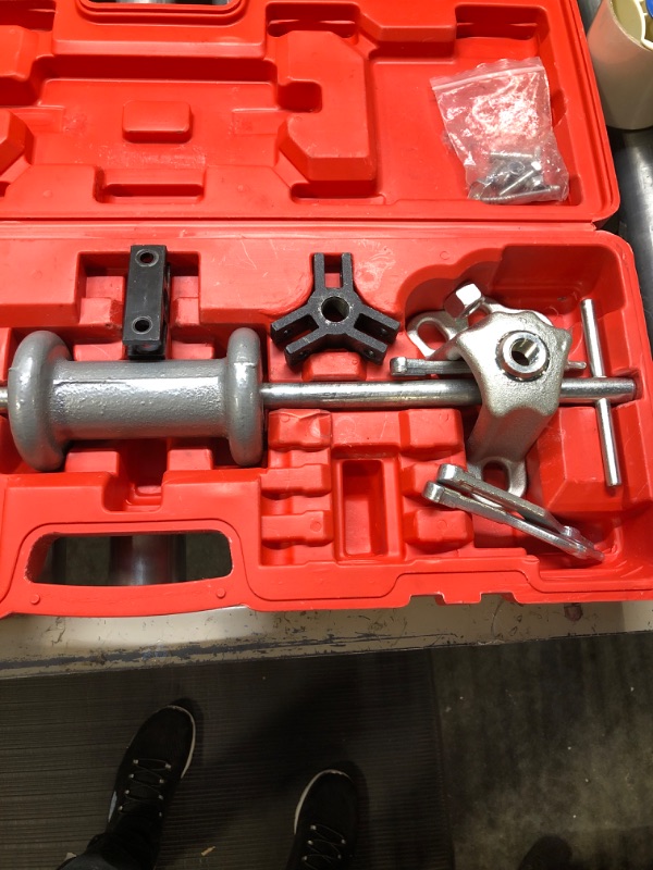 Photo 5 of PMD Products 17pc Axle Wheel Puller 5lb Slide Hammer Internal External Puller Hub Puller