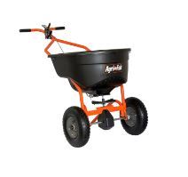 Photo 1 of Agri-Fab® Push Spreader, 130 Lbs, 48"L x 27-1/10"W x 33-3/5"H, Black