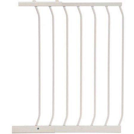 Photo 1 of Dreambaby 21 in. Gate Extension for White Chelsea Standard Height Child Safety Gate
