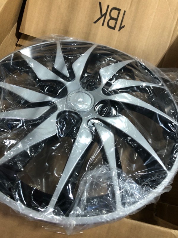 Photo 3 of Kisangel Wheel Hub Cap 15.5 Inch Hubcaps Drive Accessories Manhole Cover Dashboard Protector Care Universal Wheel Hubcaps Picture 1 Medium