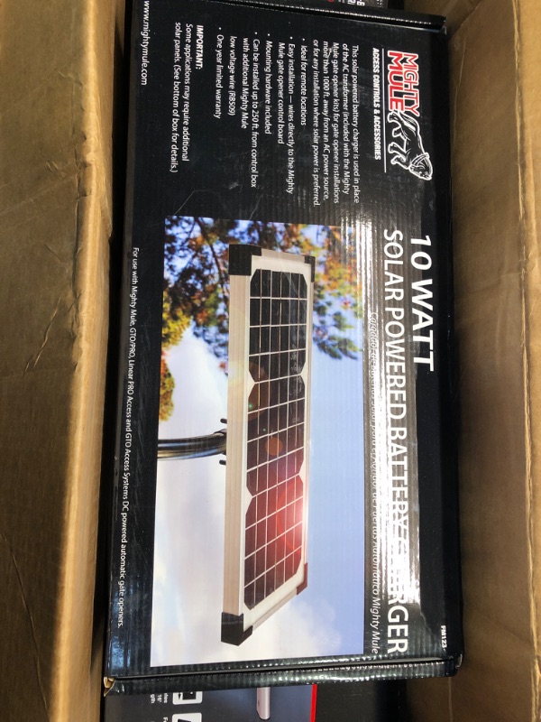 Photo 1 of Mighty Mule MM371W-SOL Automatic Gate Opener