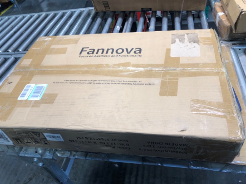 Photo 1 of Fannova black Printer Stand, 22 x 18 Inch Big Size Printer Table with Wheels, 3 Tier Rolling Printer Cart for Home Office Storage and Organization, Stand for Host Computer, PC Tower, CPU, Shredder