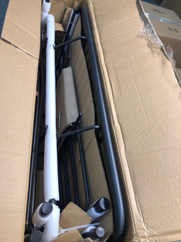 Photo 1 of Roof Rack Cargo Basket, Universal Car Top Carrier Rack Adjustable Length 43/64 inches Anti-Rust Car Top Luggage Holder Carrier Basket 150lb with Removable Extension Kit Wind Fairing 1-roof rack