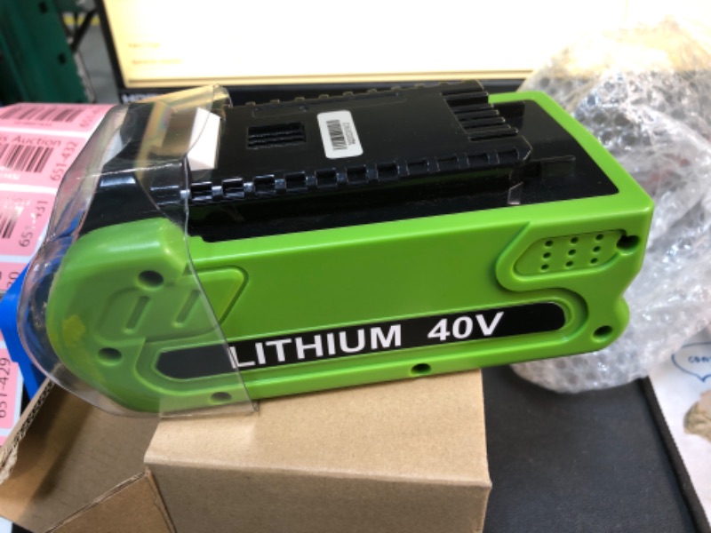 Photo 1 of Powilling 40V 3.0Ah Replacement Lithium Battery for GreenWorks 29462 Battery GreenWorks 40V G-MAX Power Tools 29252 20202 22262