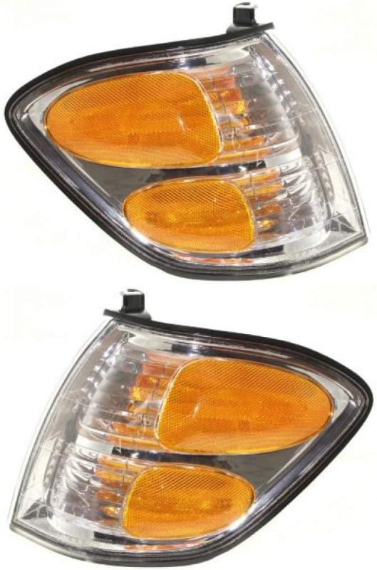 Photo 1 of For Toyota Sequoia 2001-04/Tundra Double Cab 2000-2004 Signal Light Assembly Pair Driver and Passenger Side DOT Certified TO2530143 TO2531143